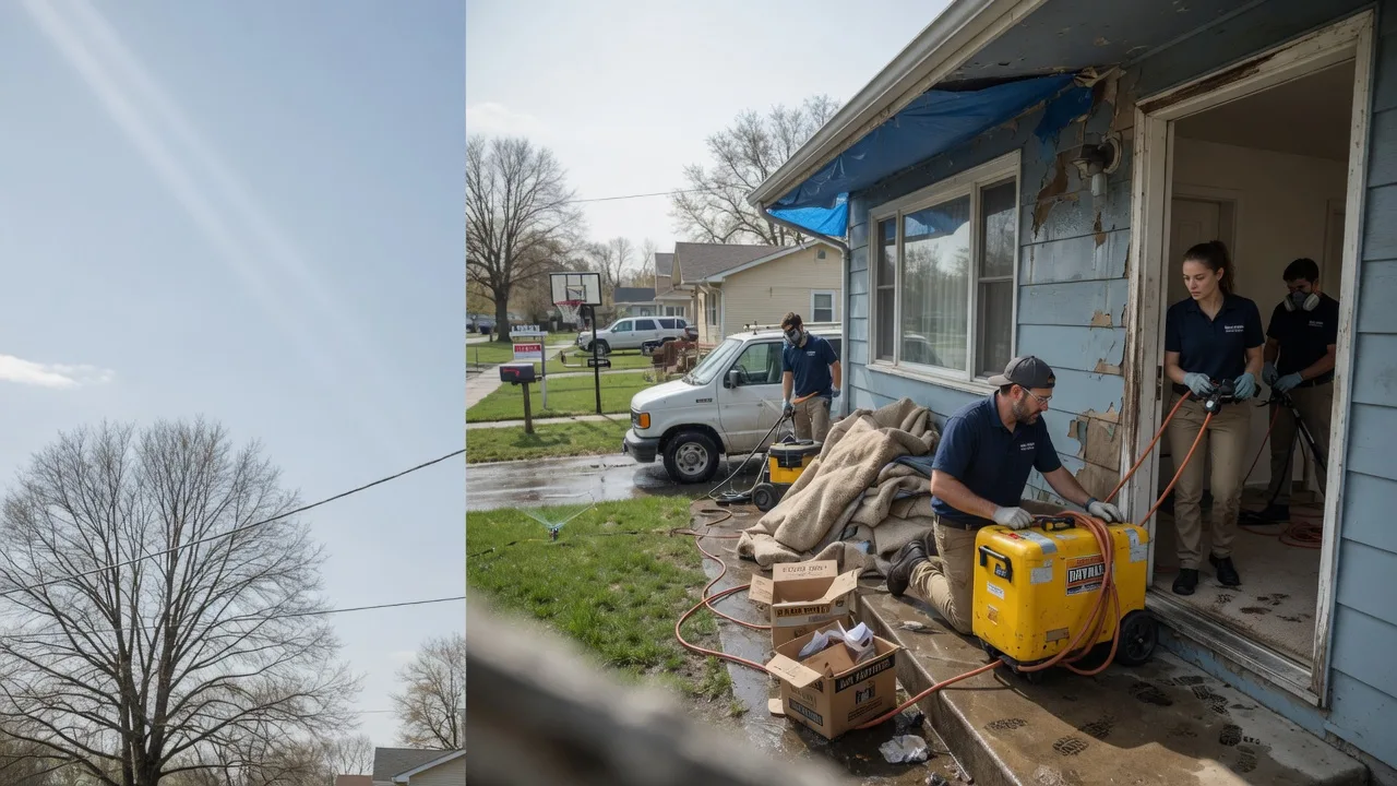 Basement Flood Cleanup in Oelrichs, SD near me